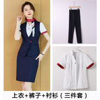 Blue + pants + shirt / S