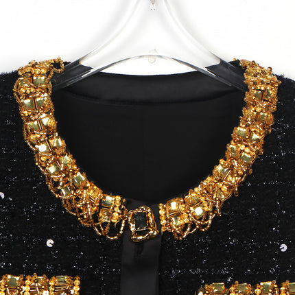 Fashion Socialite Light Luxury Socialite High-end Elegant Design Sense Fragrant Style Coat