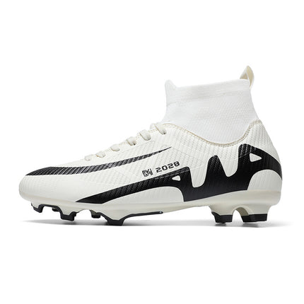 Cross-border Ronaldo Messi Assassin 15 Children's High-top Football Shoes Male Teenagers Adult Long Broken Nail Training sneaker