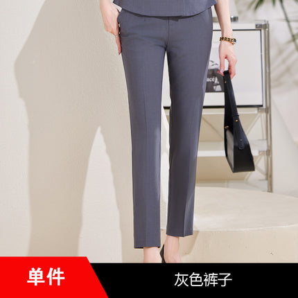 Formal wear women's business wear suit suit skirt business reception sales department work clothes Hotel hotel front desk work clothes
