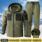 Military green jacket suit [2303] / Size 165 [recommended 45-55kg ]
