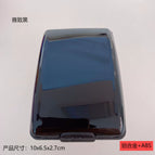 Black-multifunctional card holder / 11*8*3cm