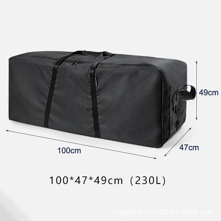 Large-Capacity Outdoor Equipment Storage Bag Camping Picnic Supplies Table and Chairs Barbecue Grill Canopy Waterproof Backpack Storage Box
