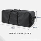 100x47x49cm (about 230 liters)
