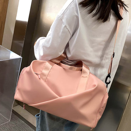 2023 new wet and dry separation storage training bag large capacity portable crossbody luggage bag Yoga Sports Fitness Bag
