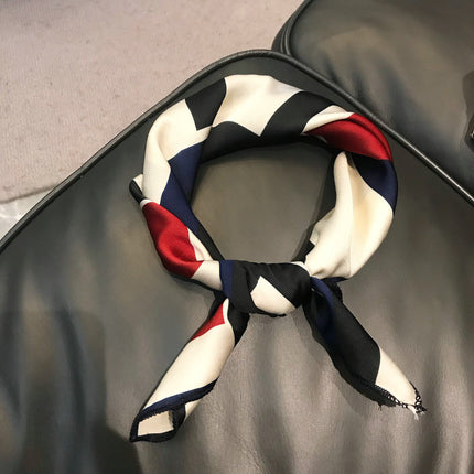 Explosions Spring and Summer 50x 50cm Small Square Scarf Women's Scarf South Korea Professional Small Scarf Varied Decorative Printed Scarf