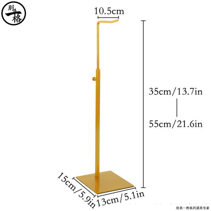 Cross-Border Exclusive Supply of Stainless Steel Bag Racks, Bag Display Racks, Bag Supports, Bag Racks for Stores, Adjustable Handbag Stands