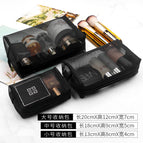 Black small square bag / Large size