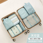[7-piece set] lake blue