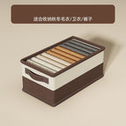 Coffee and beige / Small size 30*24*17cm