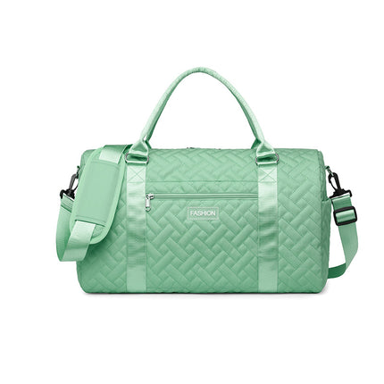 Oxford Cloth Short Distance Maternity Waiting Bag Large Capacity Dry and Wet Separation Travel Bag Rhomboid Crossbody Boating Bag Water-repellent