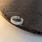 1735 silver coin ring