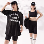 6161 three-piece set-pure black / M recommendation 37.5-47.5kg