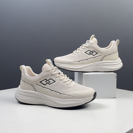 Men's Shoes Summer Breathable Fashion Brand High-end Sense Men's Sports Casual Shoes Explosive Fashionable All-match Torre Shoes Low-top Shoes