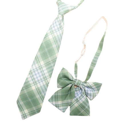 JK Uniform Accessories Tie-Free Collar Flower Suit Flat Corner Bow Tie Feather Root Small Thing Collocation New Korean Style College Style