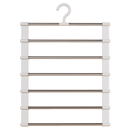 Multi-Layer Multifunctional Household Pants Rack, Non-Slip Seamless Pants Hanger, Special Folding Storage Organizer