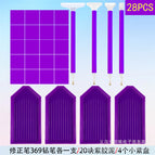 Purple tool kit 28pcs