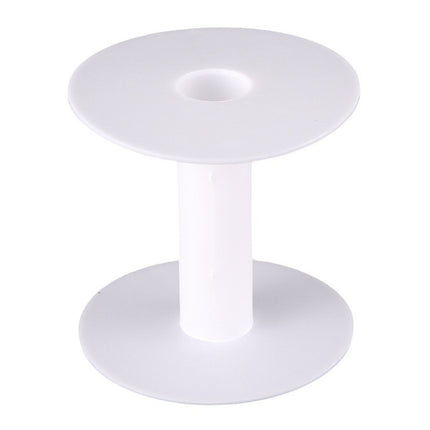 Transparent round spool core spool plastic coil I-wheel winding wire coil barrel wire rope storage tool