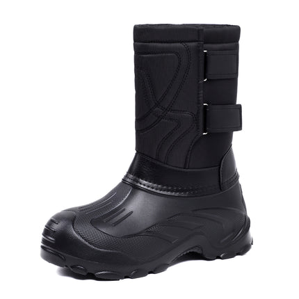 Snow Boots, Large Size Warm Boots, Waterproof and Non-Slip Cotton Shoes, One-Piece Drop-Shipping Boots, Plus Velvet Comfortable Cotton Boots