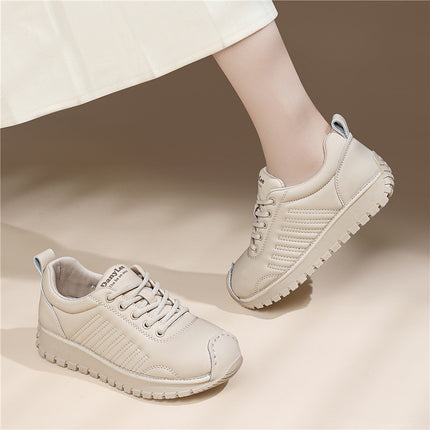 Women's Shoes Spring and Autum Lightweight Warm Casual Sports Shoes Women's Soft Sole Non-Slip Versatile Travel Cotton Shoes 2025