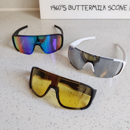 Cross-border new men's and women's mountaineering windproof sunglasses colorful anti-ultraviolet goggles outdoor sports riding sunglasses