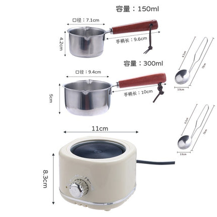Heating Furnace Wax Melting Pot Base Wax Melting Furnace Jelly Wax Can Melt Lipstick Soap Chocolate Heater Multifunctional
