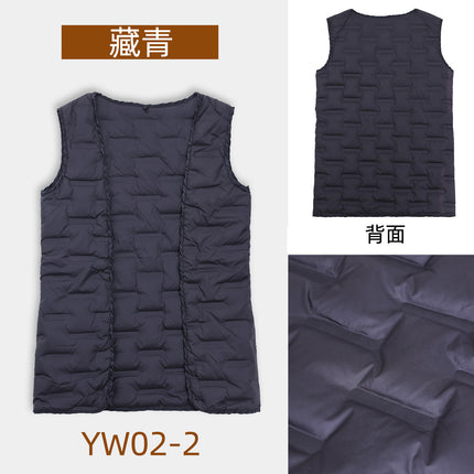 Luohao Garment Group Men's and Women's Business Wear Coat Liner Solona Cotton Liner Longer Direct Filling White Duck Down Liner