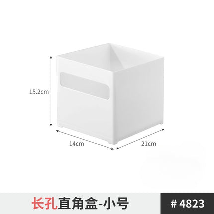 Multifunctional Household Kitchen Cabinet Storage Box Sundries Snack Storage Box Right Angle Storage Basket Cosmetics Storage Box