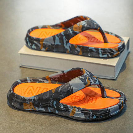 Slippers for Men's Summer Outer Wear, Trendy Sports Shoes, Wear-Resistant, Dual-Purpose Driving Outdoor Sports Beach Sandals