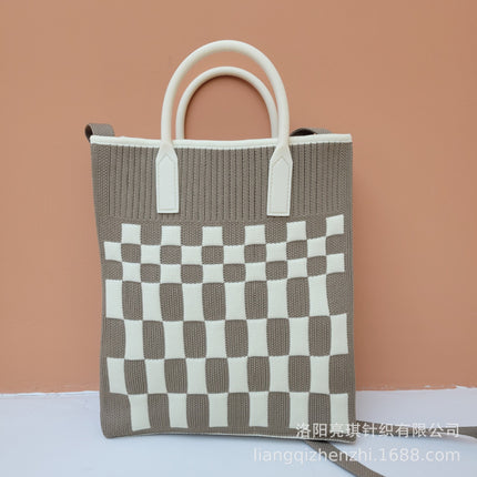2025 New Mobile Phone Bag, Fashionable Handbag, Large Capacity Woven Portable Casual Work Clothing High-End Bag, Small Bag