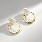 Gold ear clip