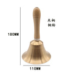 Copper bell with wooden handle [polishing within 110mm caliber]]
