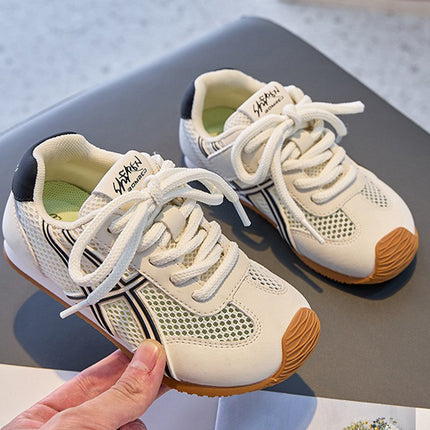 Men's and Women's Mesh Shoes Forrest Gump Shoes 2025 Spring and Summer Children's Macaron Girls Casual German Training Shoes Leather sneaker