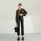 Black and gray trousers / XS