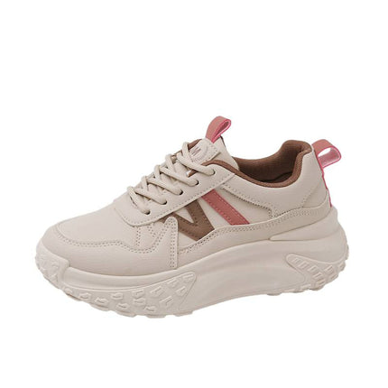 Casual Women's Autumn 2025 Thick-Soled Sneakers, New Sports Dad Shoes, Versatile for Women