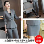 Grey Suit Pants Skirt / S