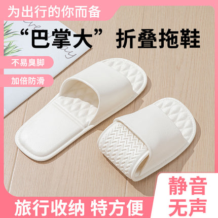 Foldable Portable Travel Slippers for Women Swimming Beach Non-slip Travel Hotel Disposable Slippers for Men Bathing