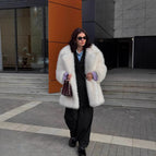 White suit collar (extended) / XS