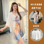 White wedding dress princess [nightgown + shorts] / M【 40-50kg 】