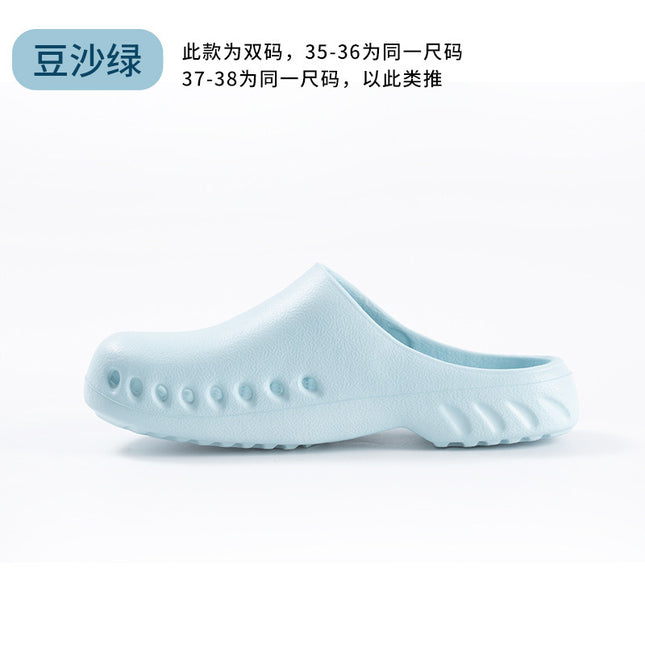 Doctor Operating Room Slippers Hospital Laboratory Icu Nurse Men and Women Waterproof Protective Toe Non-Slip Surgical Shoes