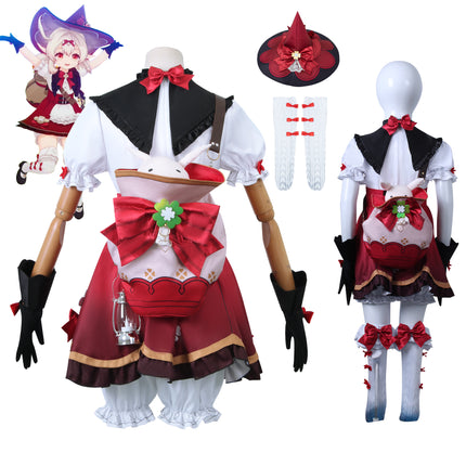 Children's Genshin Impact Cos Suit Keli Witch Suit Lolita Cosplay Game Costume Full Set