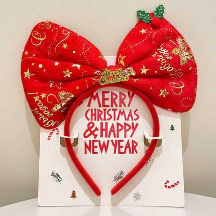 Christmas Antler Headband Holiday Costume Headband Cartoon Hairband for Women 2026 New Children's Hairpin Hair Accessory Gift