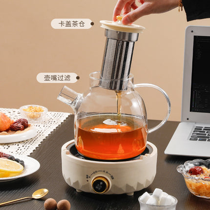 Multifunctional Health Pot Household Boiling Teapot Office Flower Teapot Glass Kettle Reservable Health Cup Gift