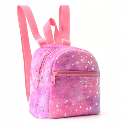 Foreign Trade Cross-border Hot-selling Backpack Women's Rainbow Multicolor PU Quilted Mini Backpack Fashion Casual High-end Sense Schoolbag