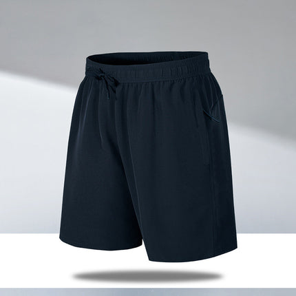 Men's Summer Quick-Dry Loose Five-Point Sports Casual Shorts Thin Cross-Border Ice Silk Beach Shorts Factory Direct Sale