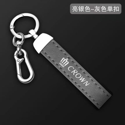 Suitable for Toyota Crown car key case 12/13/14 generation Lu Fang card induction protective case buckle metal bag shell