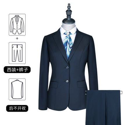 Wool Suit Machine Washable Women's Suit Business Women Commuter Small Suit Jacket New Professional Dress Work Clothes