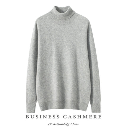 Cashmere Turtleneck Sweater / Pull Cachemire Col Haut