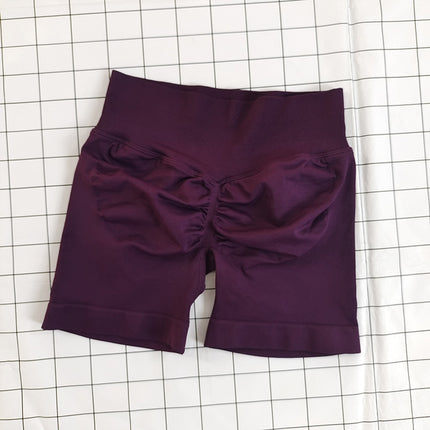 Sexy Peach Butt Fitness Shorts for Women, Sports Running and Cycling Three-Point Pants, High Elastic Butt Lift, Tummy Control, Quick-Drying Yoga Pants