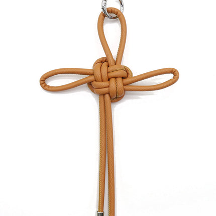 New Hand-woven Ruyi Knot Keychain Chinese Knot Car Bag Hanging Chain Accessories Keychain Hanging Ornaments